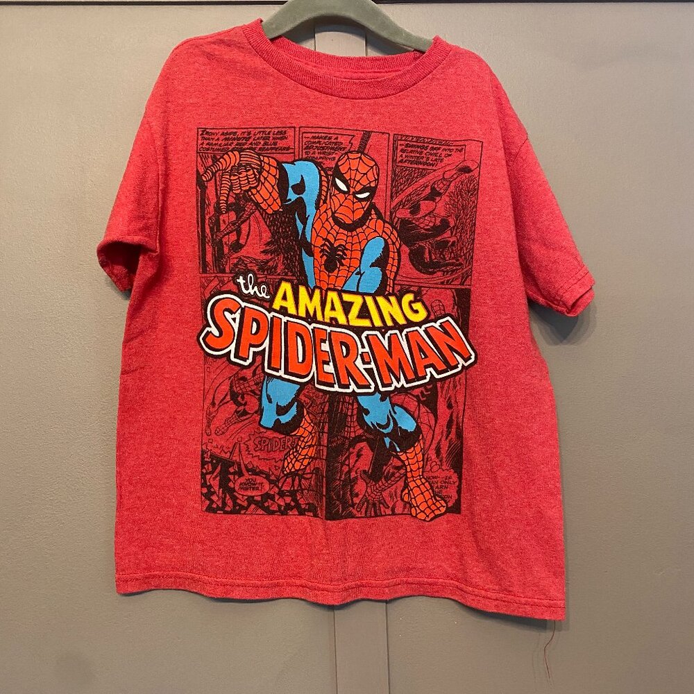 Boys Spiderman T-Shirt - Size Small